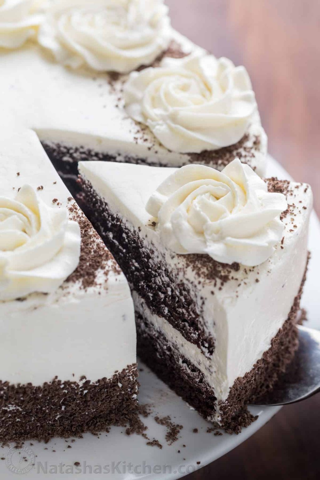 Picture of: Chocolate Cake with Swiss Meringue Buttercream