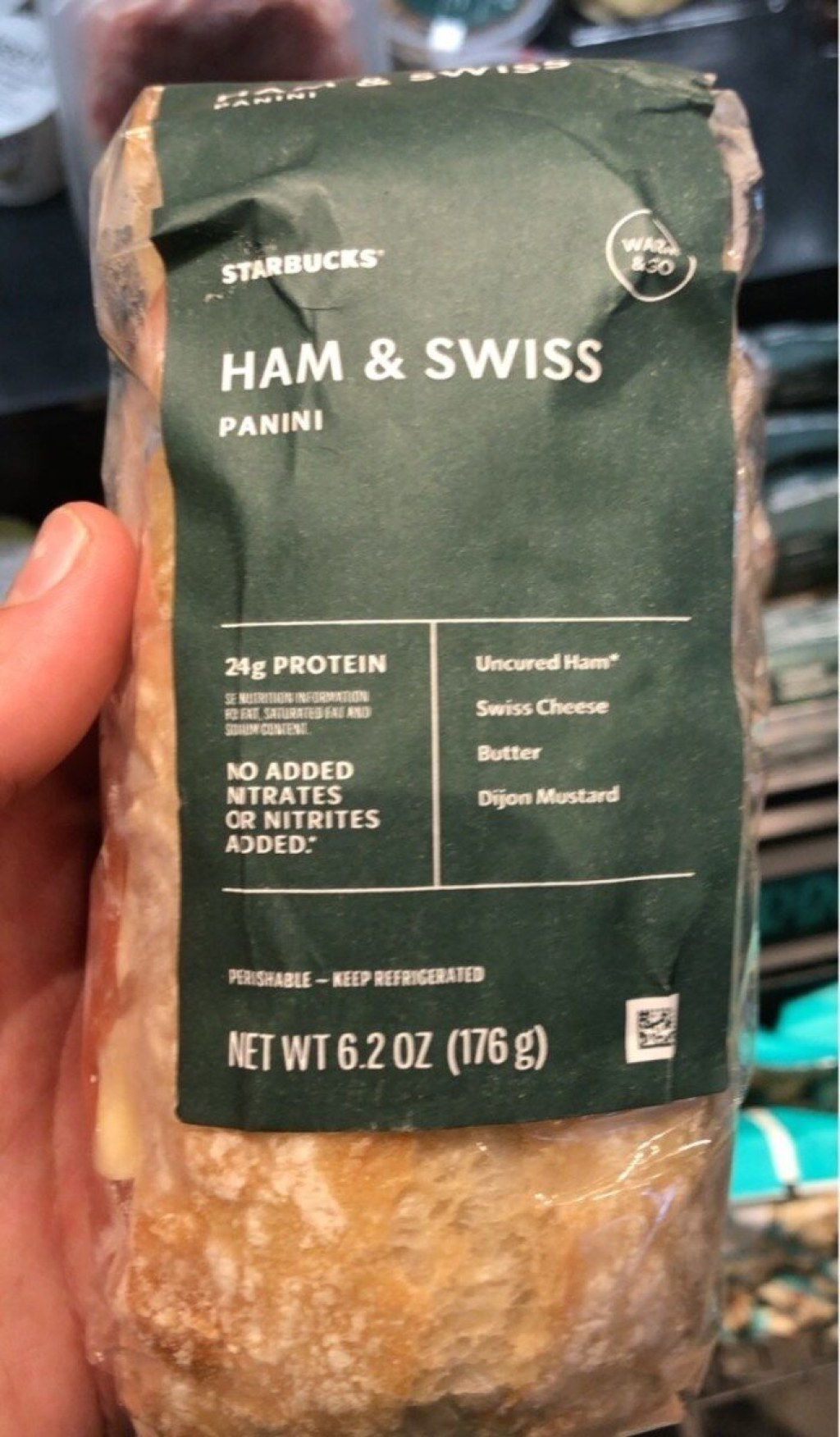 Picture of: Ham and Swiss Panini – Starbucks