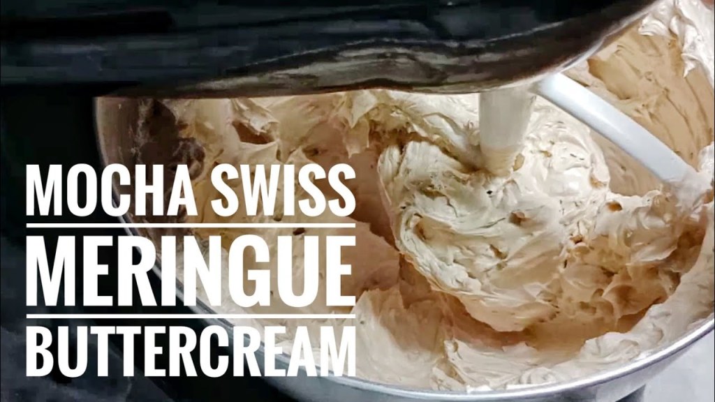 Picture of: mocha swiss meringue buttercream  ()