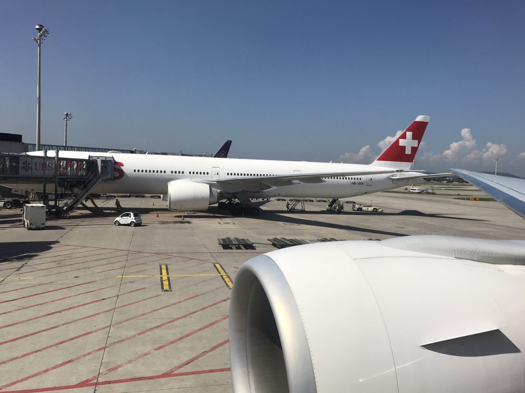 Picture of: Review of SWISS flight from Zurich to Los Angeles in Business