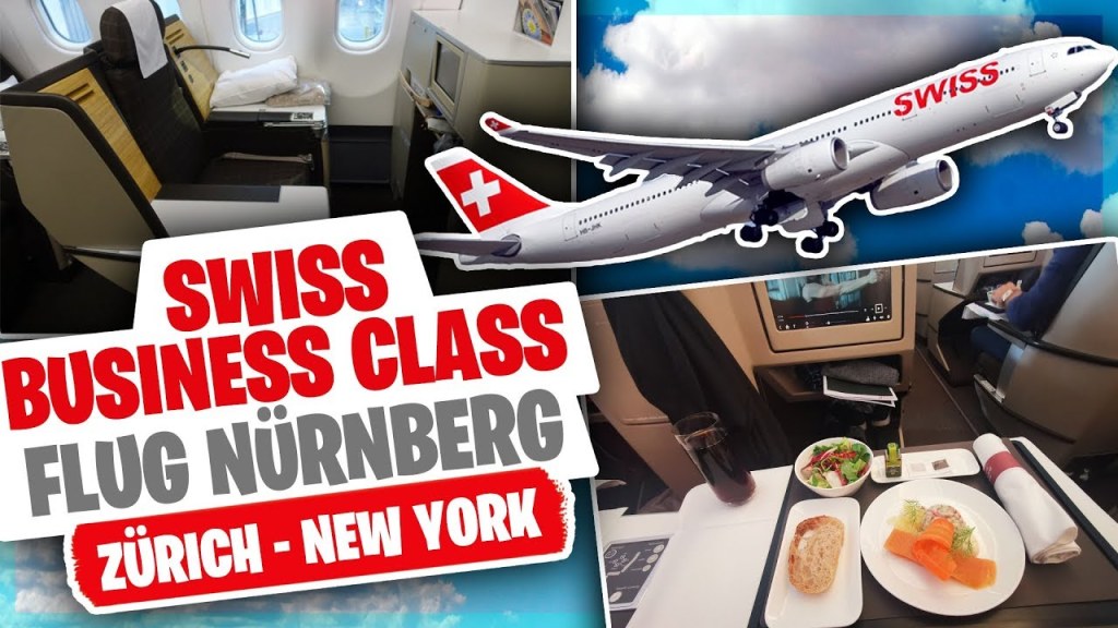 Picture of: Swiss Businessflug LX  von Nürnberg über Zürich nach New York  Flightreport Business class