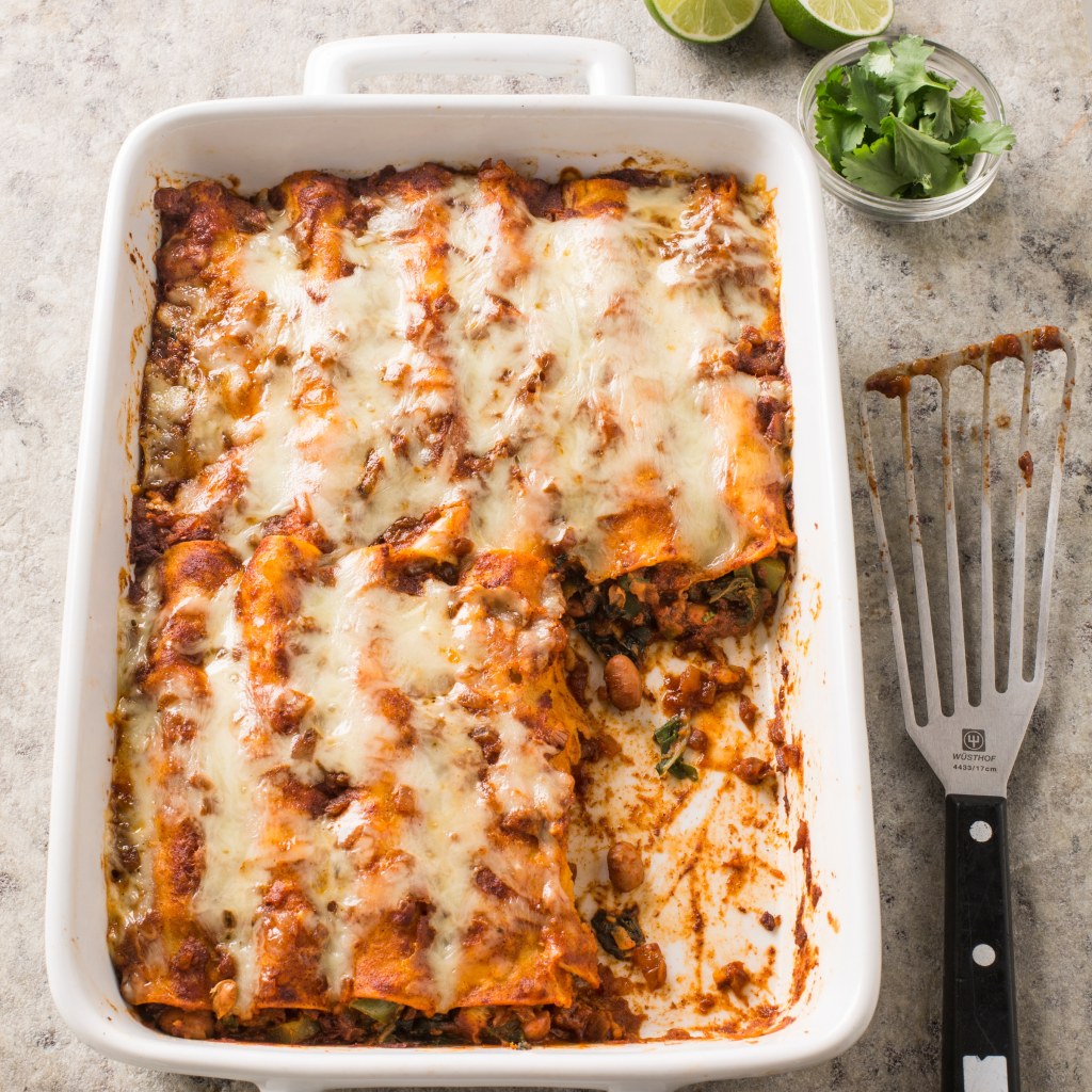 Picture of: Swiss Chard Enchiladas