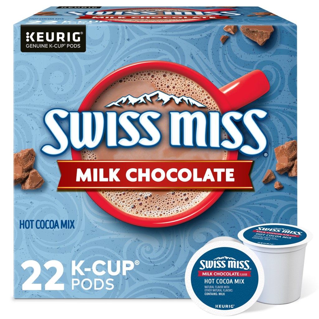 Picture of: Swiss Miss Milk Chocolate Hot Cocoa, K-Cup Pods,  Count